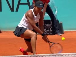 Haiti - Tennis : The Haitian-Japanese Naomi Osaka qualified in 1/4 final at the 2nd tournament of Madrid