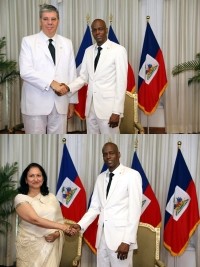 iciHaïti - Diplomatie : 3 nouveaux ambassadeurs accrédités