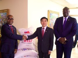 Haiti - Humanitarian : Donation of 800 tons of rice from Taiwan