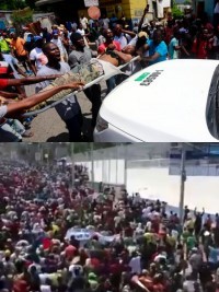 Haiti - FLASH : Violent clashes, at least 2 dead, many injured and extensive damage