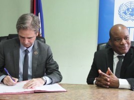 iciHaiti - Security : Strategic agreement between the National Geospatial Center and the UNDP