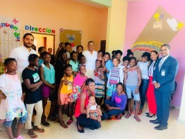 iciHaiti - Santiago : The Consulate of Haiti visits the National Council for Childhood