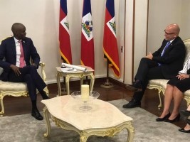 iciHaiti - Canada : Ambassador Frenette at the end of his mission talks with Moïse