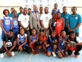 iciHaiti - Basketball : Minister's visit to the camp of the Association BAL