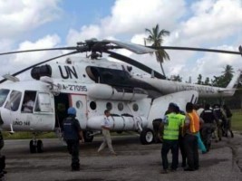 Haiti - FLASH : Arnel transferred to Port-au-Prince under high protection in a UN helicopter