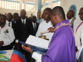 Haiti - Social : Funeral of the Mayor of Cabaret, Joseph Wills Thomas