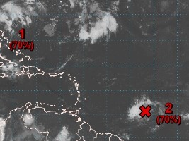 Haiti - Weather : Tropical depression in formation, under surveillance