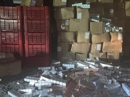 Haiti - DR : Seizure of more than 100,000 packets of contraband cigarettes from Haiti
