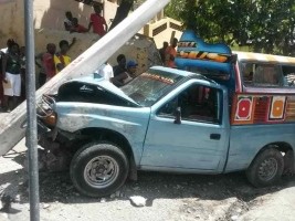 iciHaiti - Security : Accident on the road of Bourdon, 8 victims...