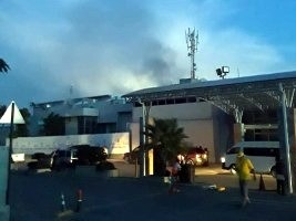 Haiti -  Breaking news : Fire at Toussaint Louverture International Airport