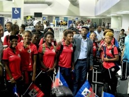 Haiti - Puerto Rico : Our Grenadières take with them our two colors and our hopes