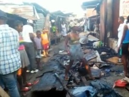 iciHaïti - Petit-Goâve : Fire attempted of communal Market