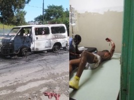 Haïti - FLASH : Attentat au cocktail molotov contre un mini-bus remplit de passagers
