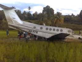 Haiti - FLASH : A mysterious plane lands in disaster in St-Jean-du-Sud