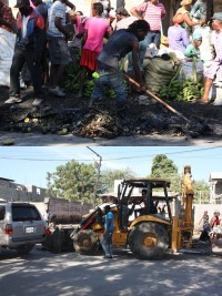 iciHaïti - Croix-des-Bouquets : L’opération d’assainissement se poursuit