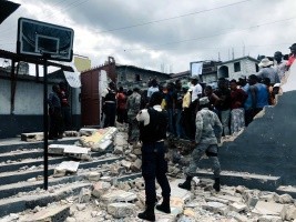 Haïti - FLASH : Un camion percute une école, au moins 5 élèves victimes