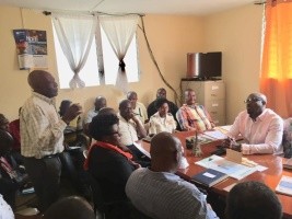 iciHaiti - Politic : Delegation of the Secretary of State for Public Security on mission in Kenscoff