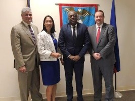iciHaiti - Politic : American Ambassador Sison and Minister Aly discuss justice
