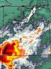 Haiti - WEATHER ALERT : Thunderstorms observed along the axis on the coast of Jacmel