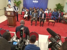 Haiti - Coronavirus : Important meeting at the National Palace
