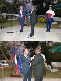 iciHaiti - France : Haitian Dr. Jean-Hugues Henrys Knight of the National Order of Merit
