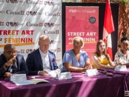 Haiti - Culture : Launch of the project «Woman Street Art : for an inclusive urbanization»
