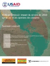 Haiti - Social : Impact  of January 12 on citizen lives and perceptions - Part II