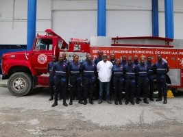 Haiti - Security : The Town Hall of Port-au-Prince grateful to its firefighters