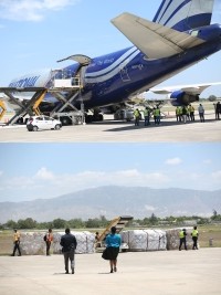 Haiti - China : 2nd arrival of equipment and materials to fight Covid-19