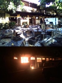 Haiti - FLASH : The Faculty of Agronomy and Veterinary Medicine partially destroyed by fire
