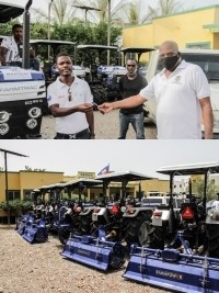 Haiti - Agriculture : Distribution of 45 tractors and other agricultural machinery