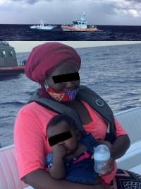 iciHaïti - Floride : 13 boat-people haïtiens dont un bébé de 4 mois secourus en mer