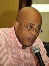 Haiti - Ecology : The President Martelly discusses the issue of the environment
