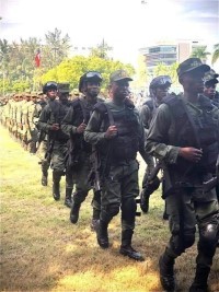 Haïti - FLASH : Un contingent de militaires des FAd’H, déployé au poste frontière Malpasse-Jimaní 