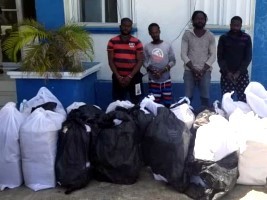 Haïti - Sécurité : Saisie de 651 kg de stupéfiants au large de la Baie des Cayes
