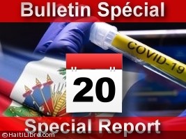 Haïti - Covid-19 : Bulletin quotidien 20 août 2020
