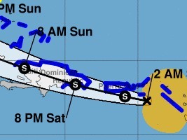 Haiti - FLASH : Storm Laura expected in Haiti in the coming hours