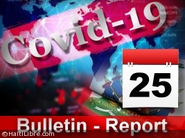 Haïti - Covid-19 : Bulletin quotidien 25 août 2020