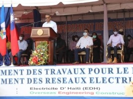 Haïti - FLASH : Lancement des travaux de renforcement du réseau électrique de la zone métropolitaine