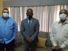 iciHaiti - Cuba : Meeting between the P.M. and the Cuban Ambassador