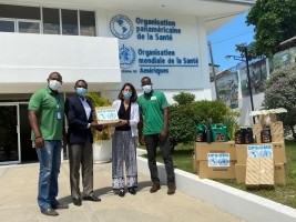 iciHaiti - OPS/OMS : Donation of spare parts to the central garage of the National Ambulance Center