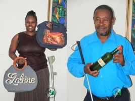 iciHaïti - Économie : La Secrétaire d’État rencontre deux entrepreneurs handicapés