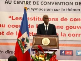 Haiti - Politic : Intervention of President Moïse at the symposium on corruption