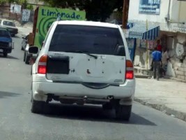 Haiti - NOTICE : Formal ban on driving without license plates