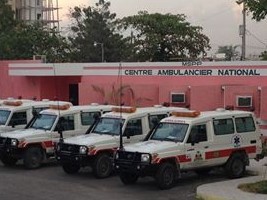 iciHaïti - Santé : Bilan mensuel Centre Ambulancier National