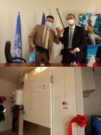 iciHaiti - Health : Japan's donation of a cold room and $3.2 million
