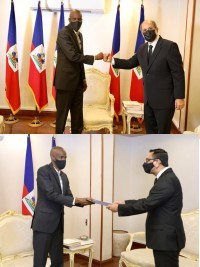 Haïti - Diplomatie : Deux nouveaux ambassadeurs accrédités en Haïti