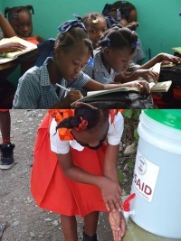 Haiti - USA : USAID helps Haitian students avoid Covid and learn better