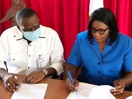 iciHaiti - Cap-Haitien : Signature of a MoU with the GERE project