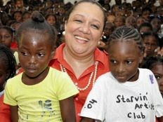 Haiti - Social : Sophia Martelly on tour in the Nippes